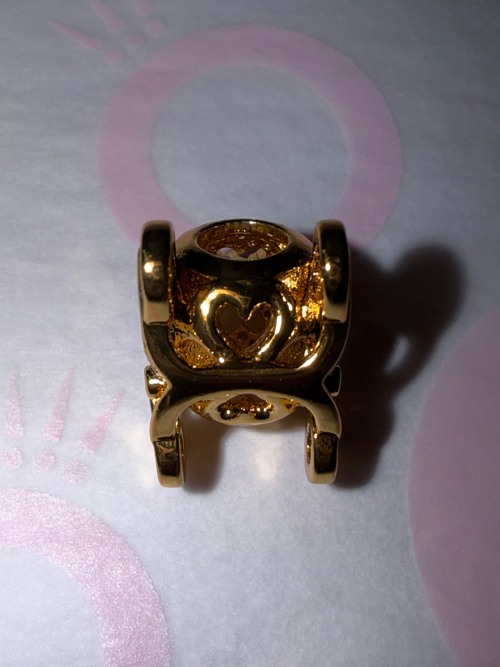Cinderella Sparkling Carriage Charm