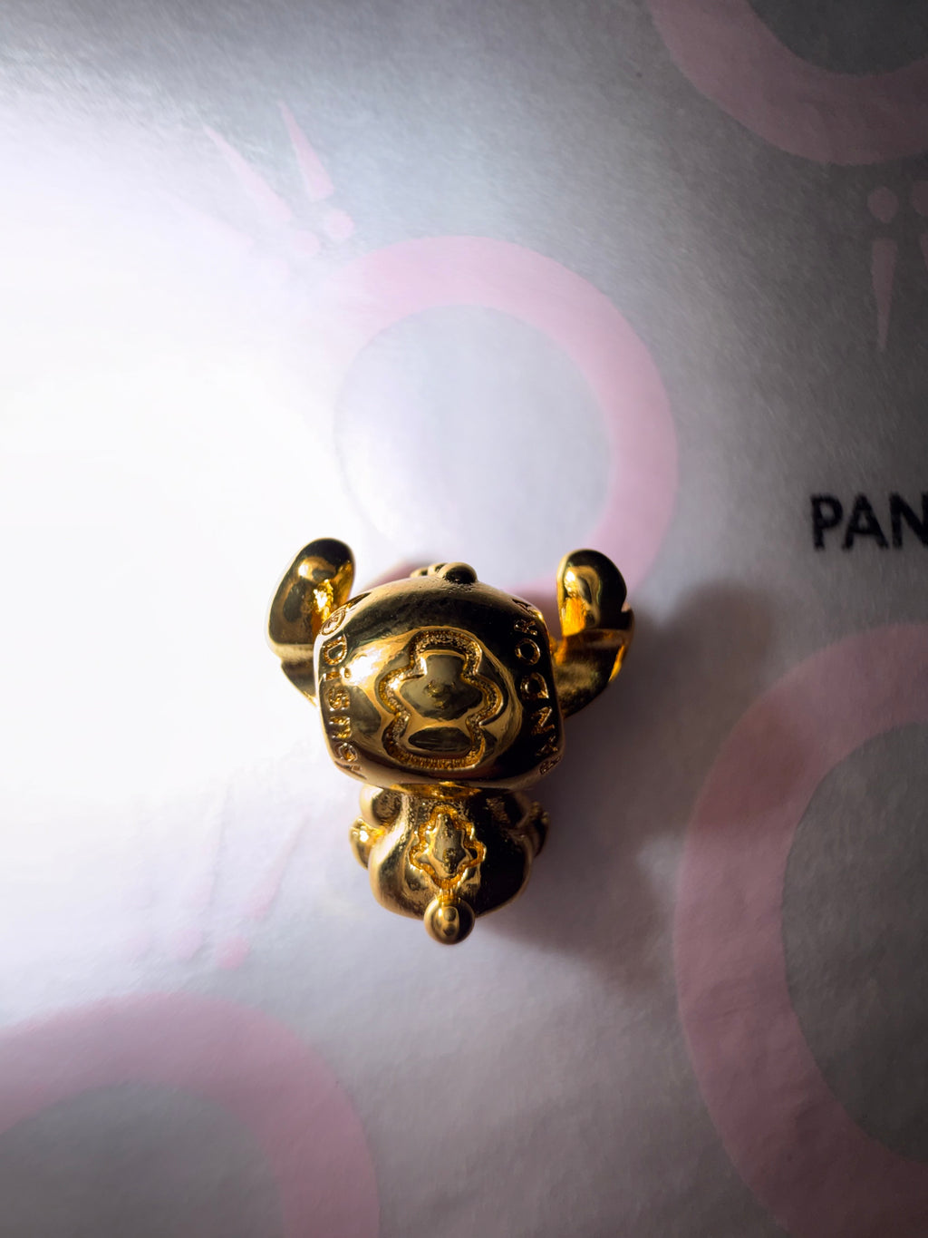 Stitch Heart Charm