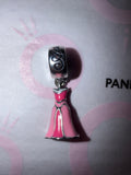RETIRED Aurora's Pink Dress Dangle Charm