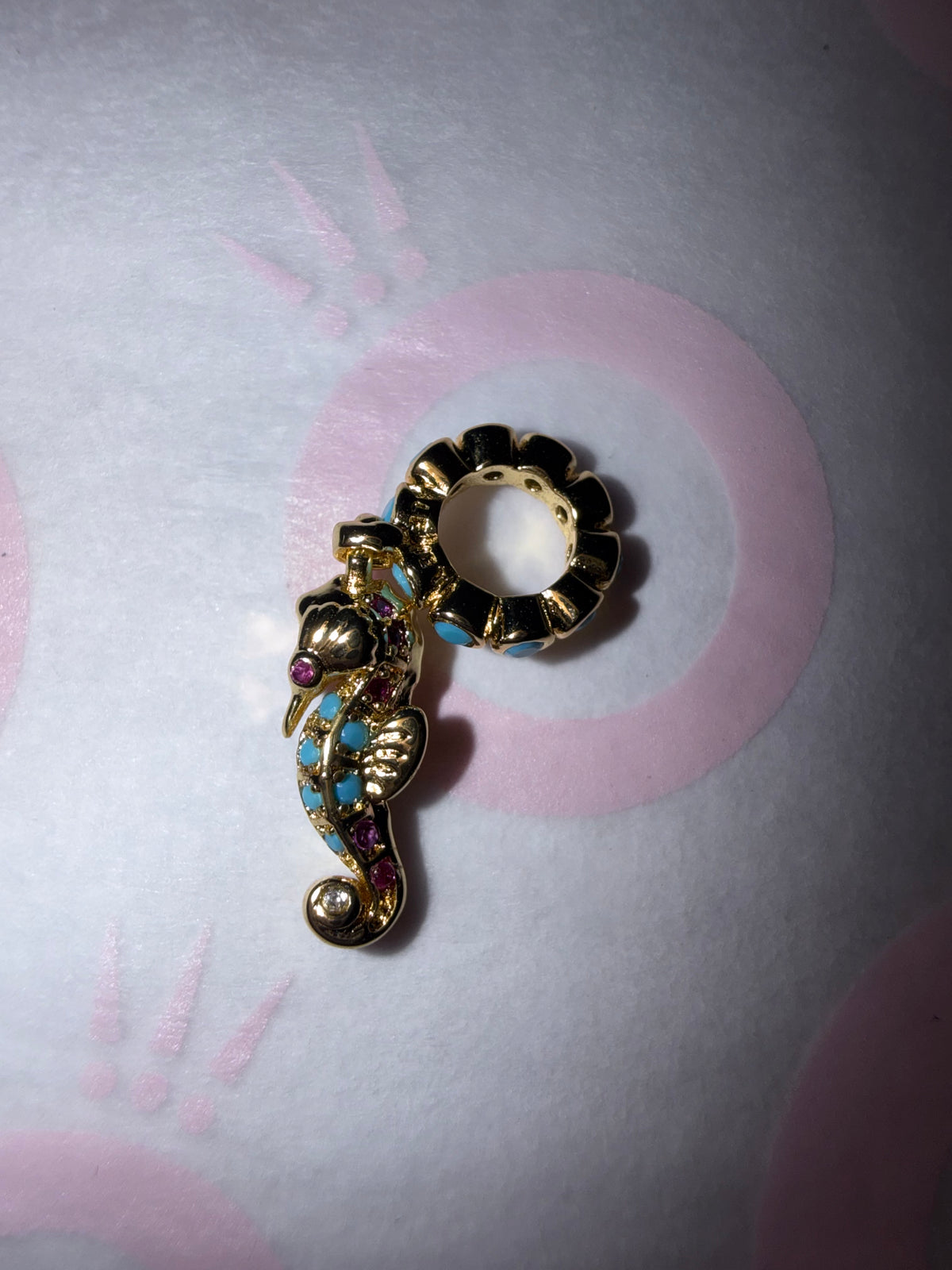 Seahorse Dangle Charm