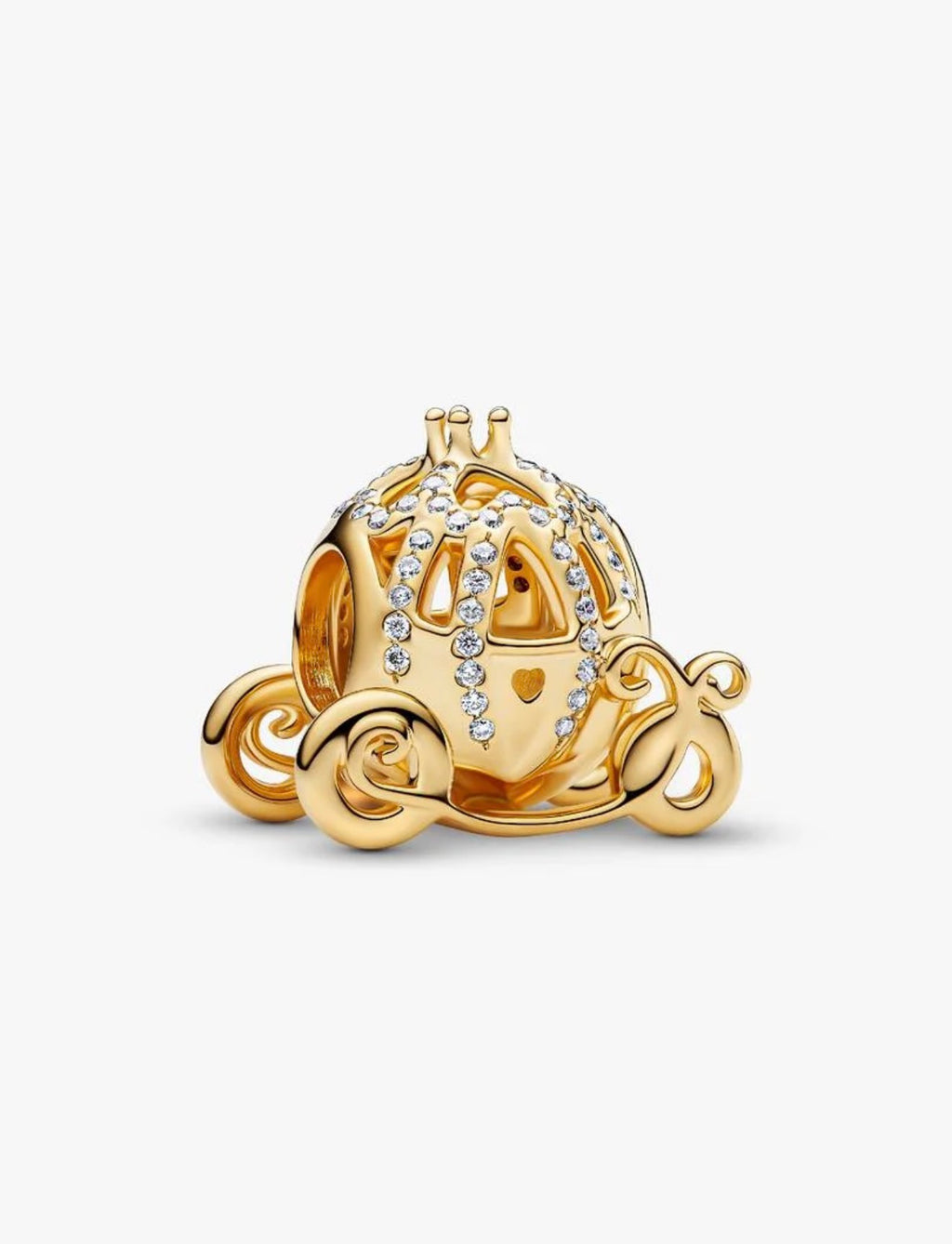 Cinderella Sparkling Carriage Charm
